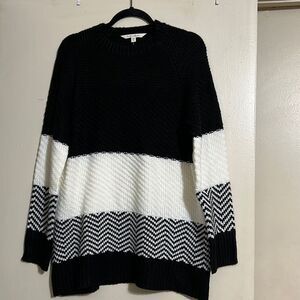 Linda Anderson colorblock sweater